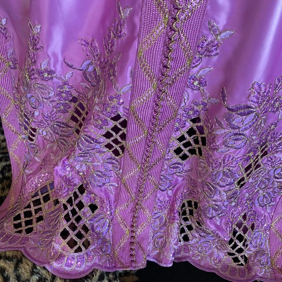 TRADITIONAL WEDDING KAFTAN WITH SCARF/COSPLAY/HALLOWEEN - Picture 8 of 10